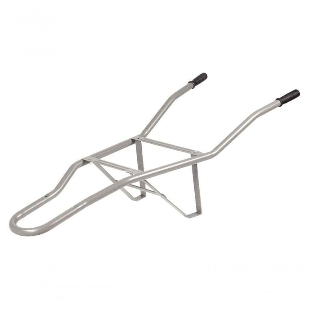 Conjunto De Braços Para Carrinho De Mão Tramontina Em Aço Tubular 1,5mm Cinza