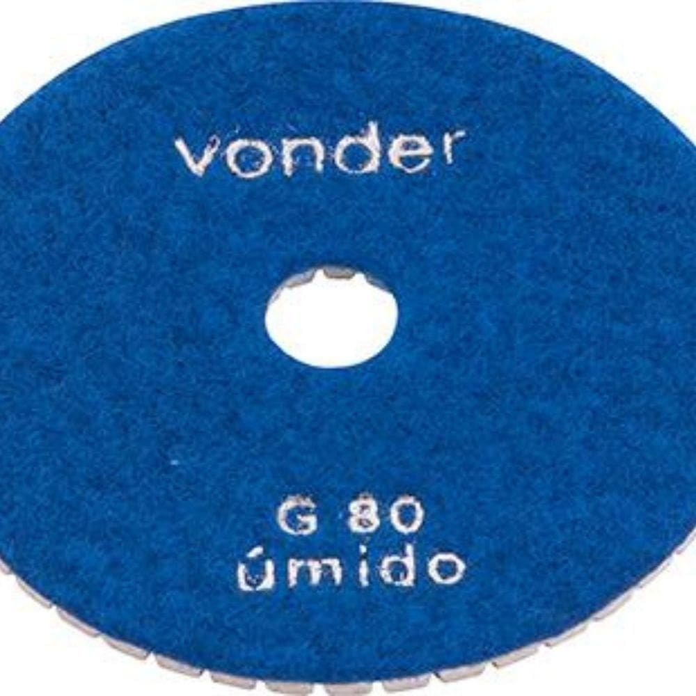 Disco Lixa Diamantado Umido 4 G 80 Vonder