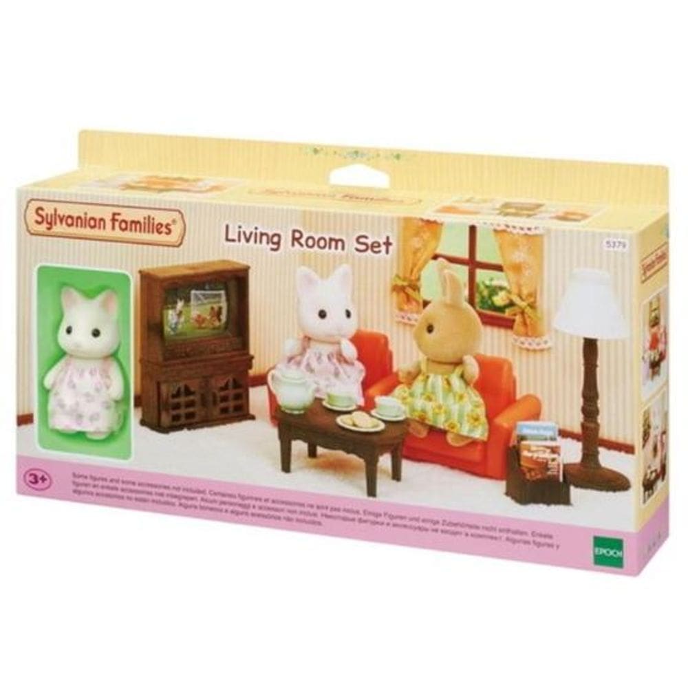 Sylvanian Families Conjunto Sala De Estar com Irmã Gato Primavera - Epoch 5379