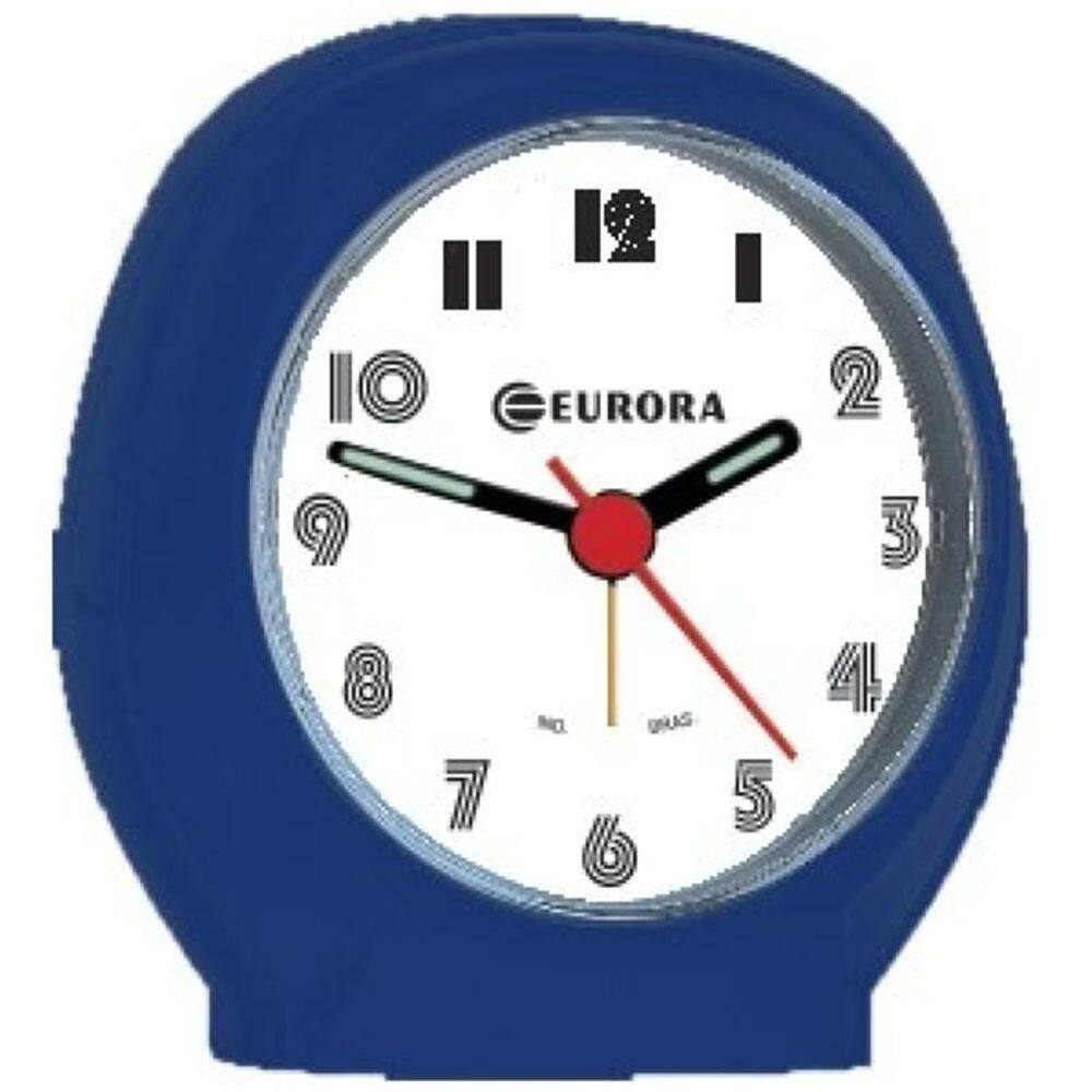 Despertador Eurora Quartz 2696 Azul