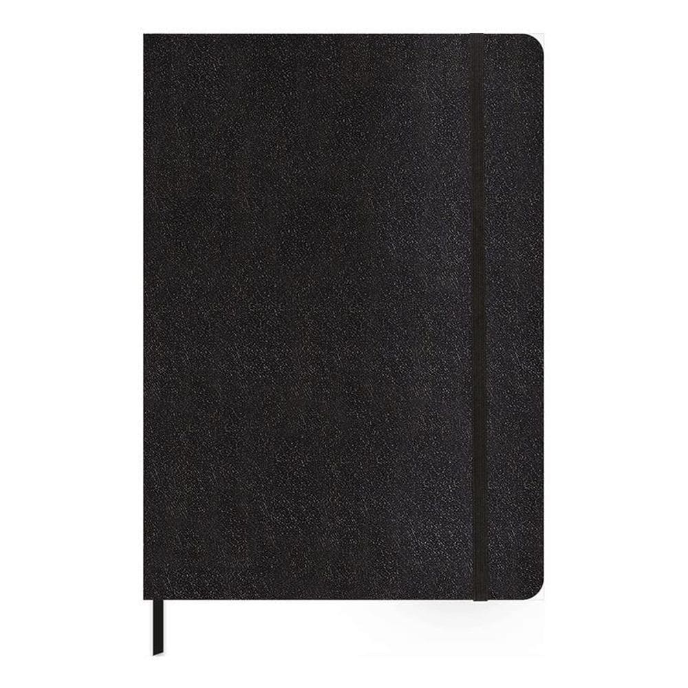 Caderneta sem pauta 1/8 Fitto 80 fls Cambridge Preto Tilibra