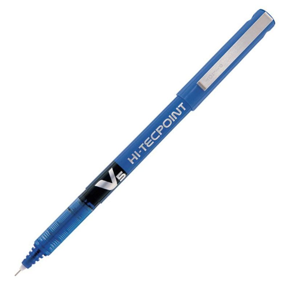 Caneta hidrográfica Hi Tecpoint V5 azul Pilot