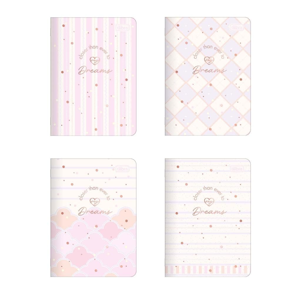 Caderneta capa flexível 1/4 Soho 32 folhas - Tilibra