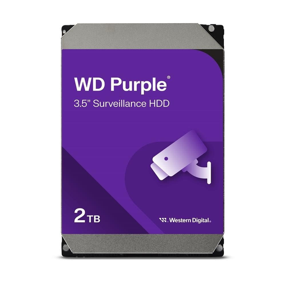 Hd Western Digital Purple Pro 2TB 5400 RPM, 256MB, 3.5, SATA 6 - WD23PURZ