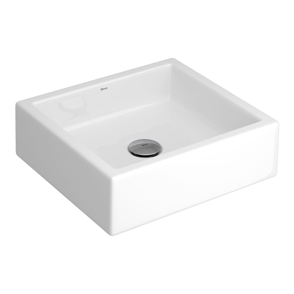 Cuba de Apoio Lavatório Retangular 36,5X32cm Branco - L.7400.17