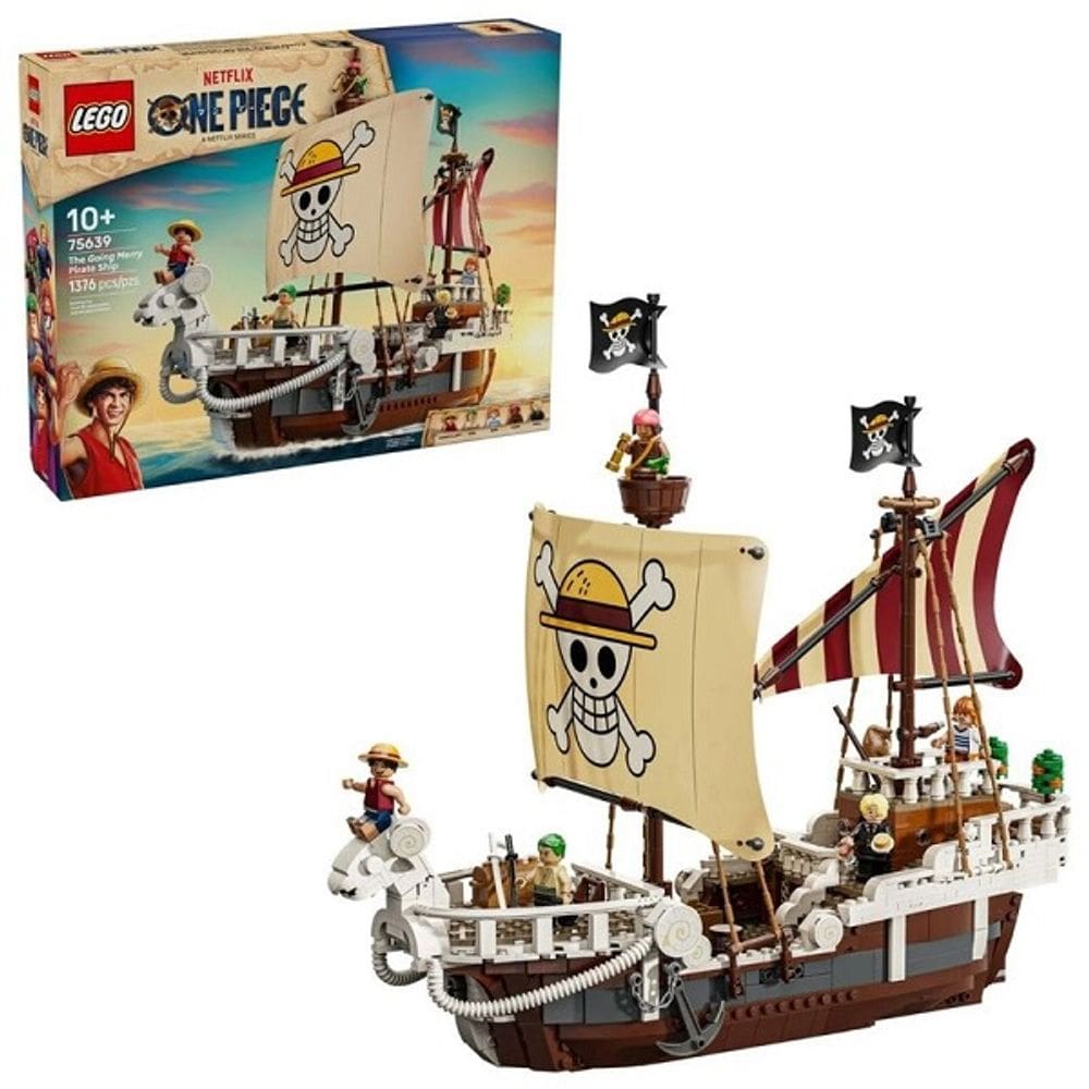 Lego 75639 One Piece - Barco Pirata Going Merry Luffy – 1376 peças