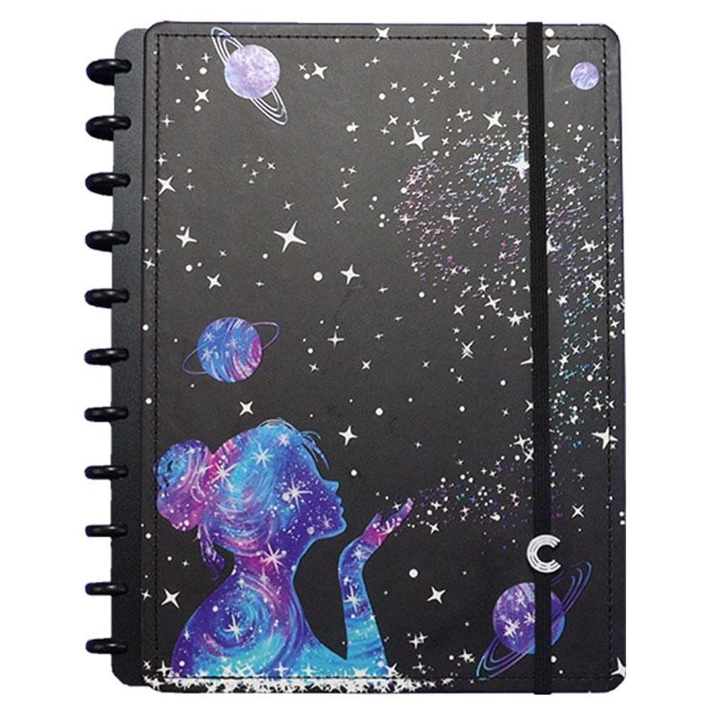 Caderno Inteligente grande Poeira das Estrelas By Gocase