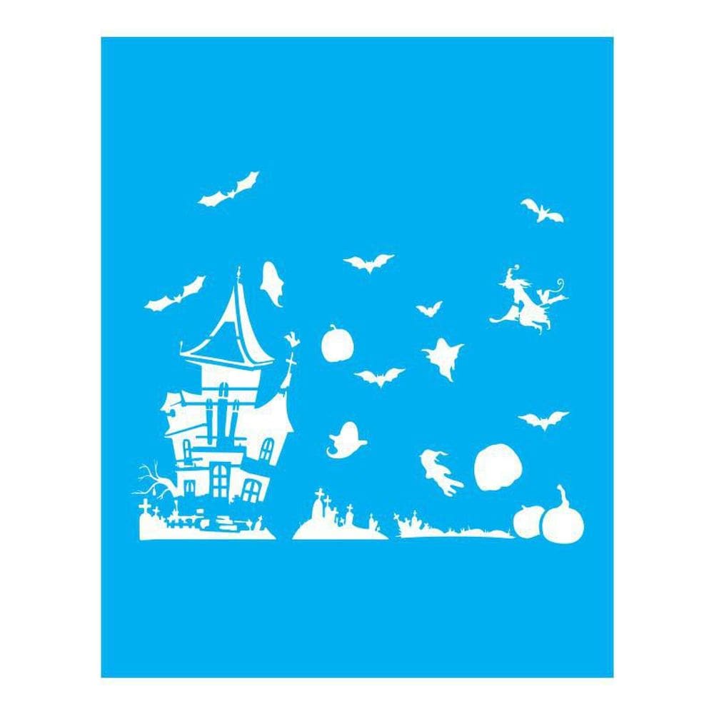 Stencil Tamako Dia Das Bruxas - 20X25Cm - Ref B886