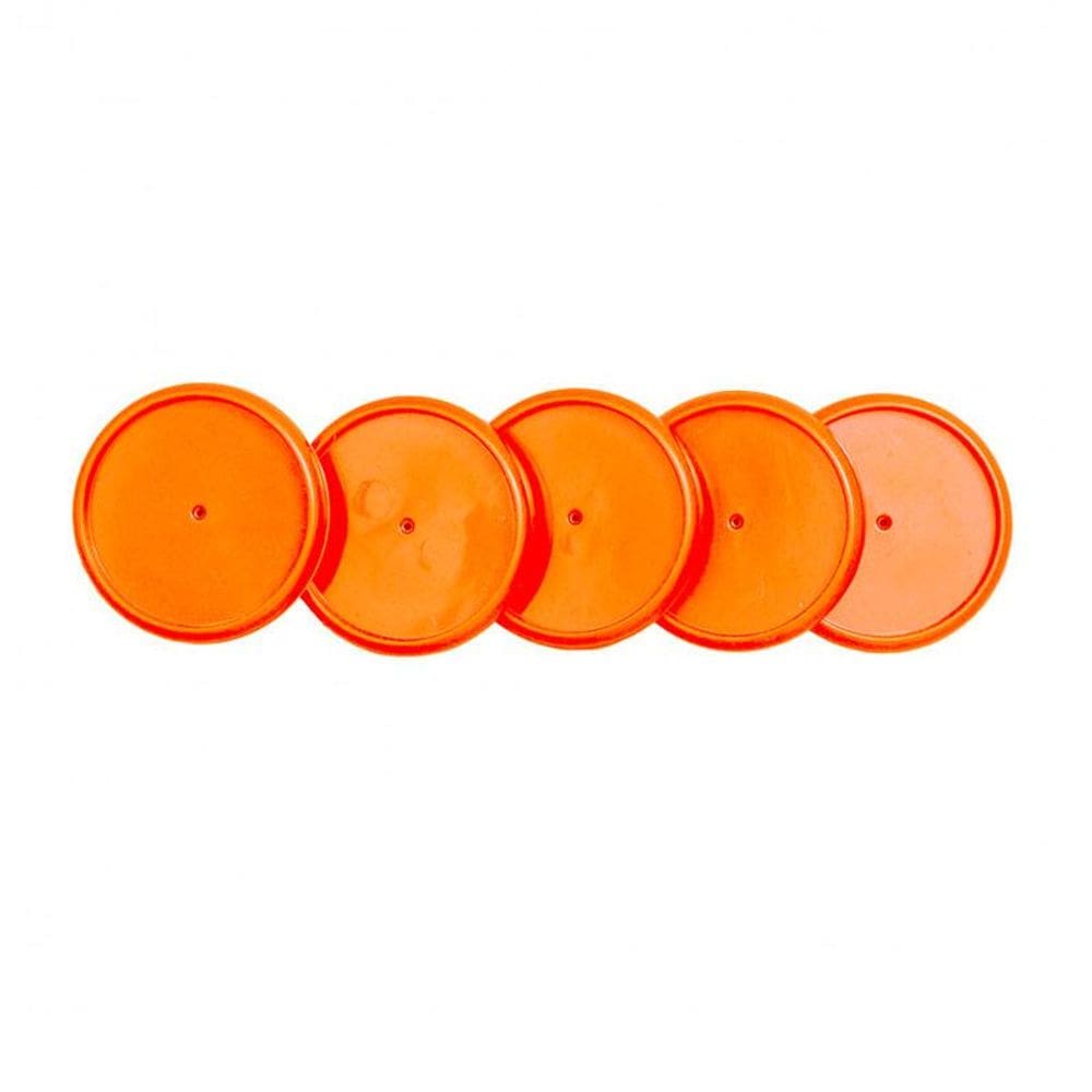 Discos e elástico caderno inteligente laranja neon 31mm CI312005