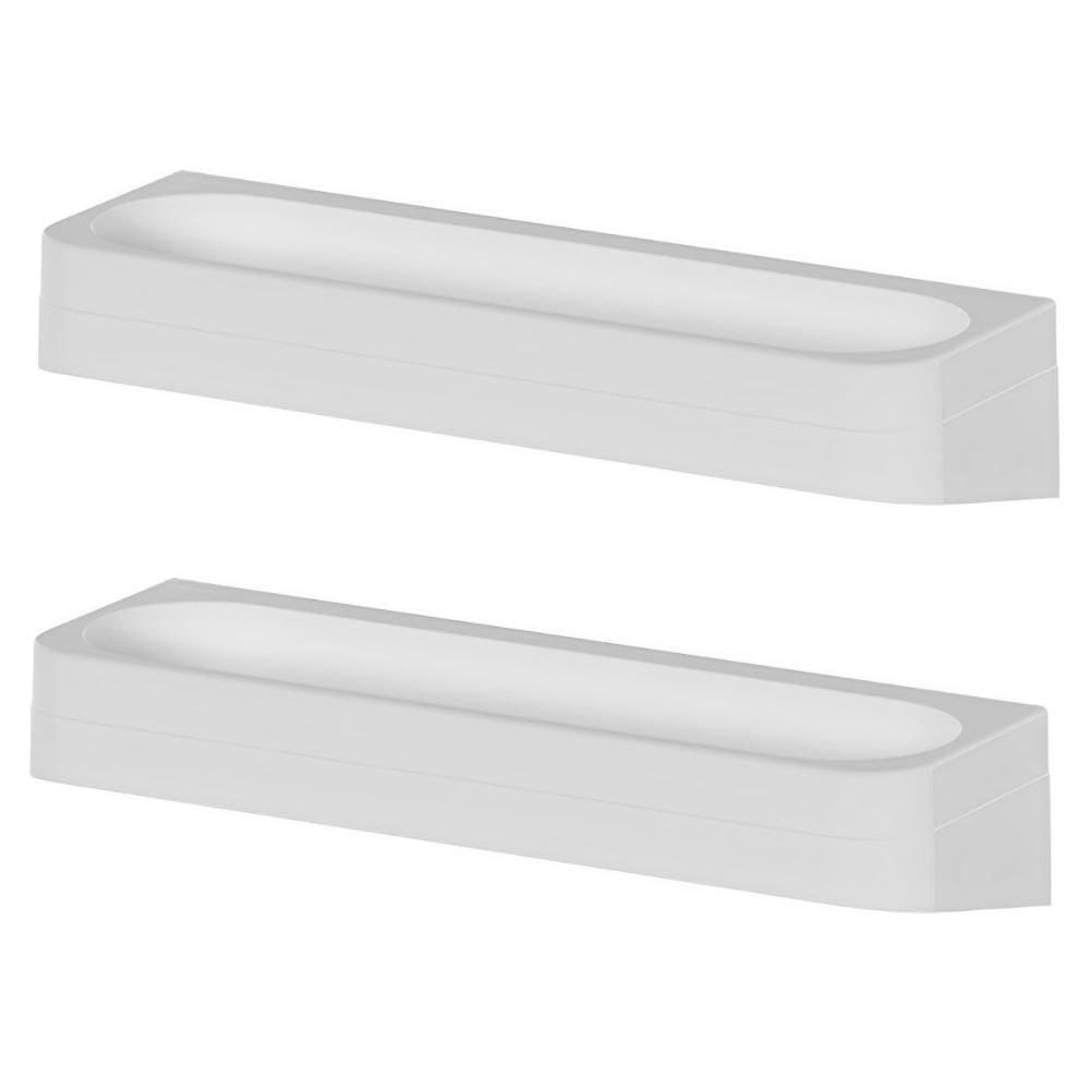 2X Porta Shampoo Prateleira De Banheiro De Parede Ou Branco