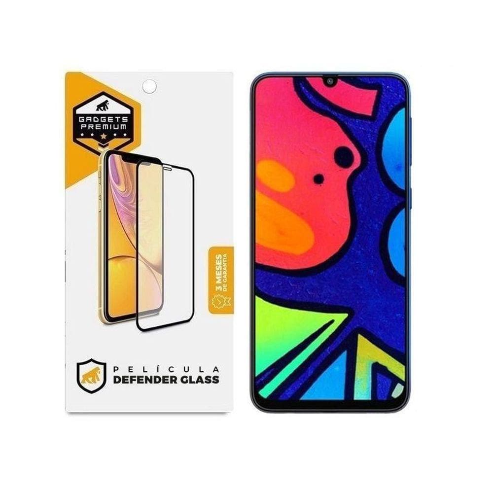 Película Defender Glass Galaxy M21S - Preta