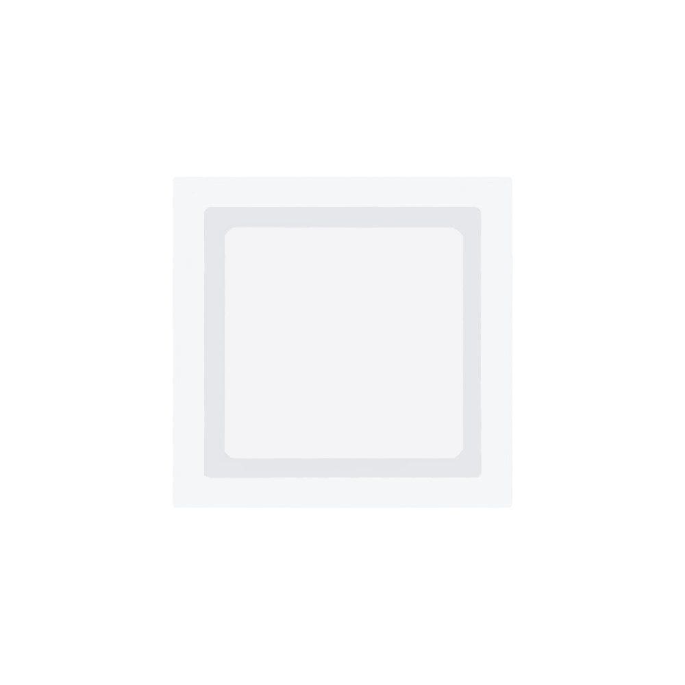 Painel de Led Embutir Stella Deep Quadrado 16x16cm Recuado 12W