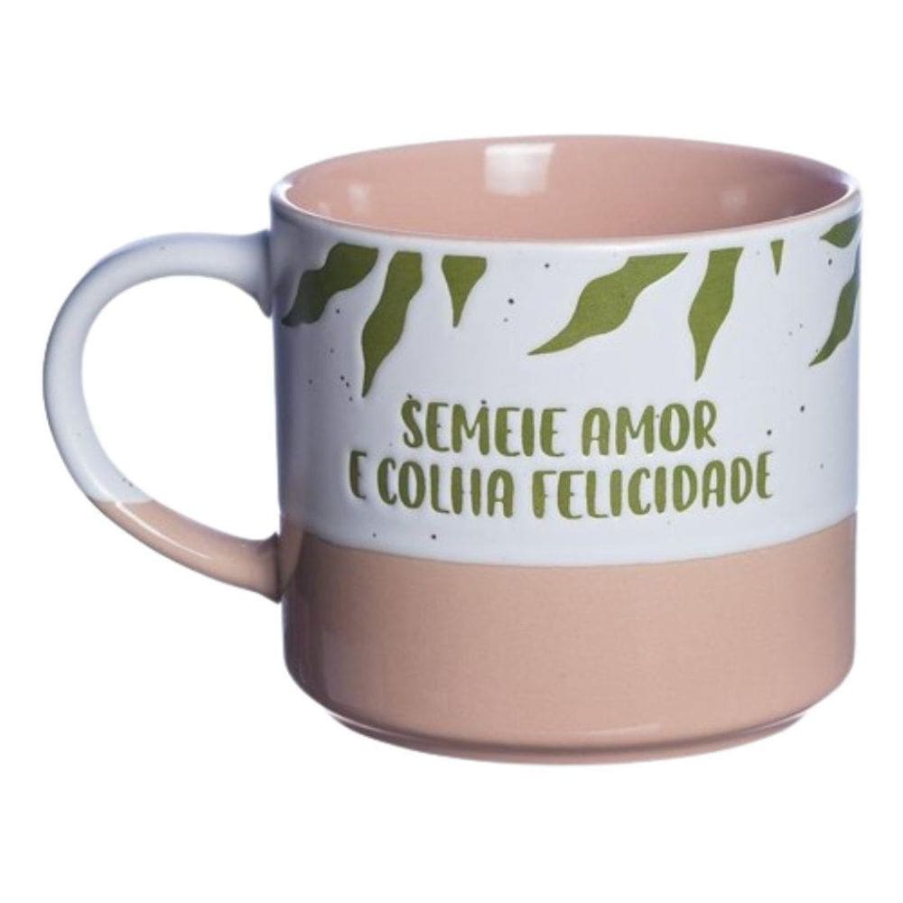 Caneca Stone Semeie Amor 10025711 450Ml Zonacriativa