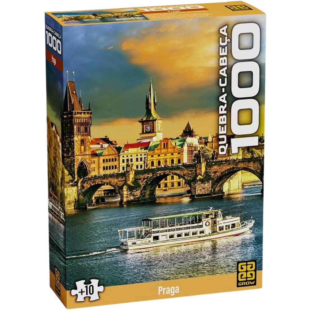 Quebra Cabeça Puzzle 1000 Peças Pragas Grow