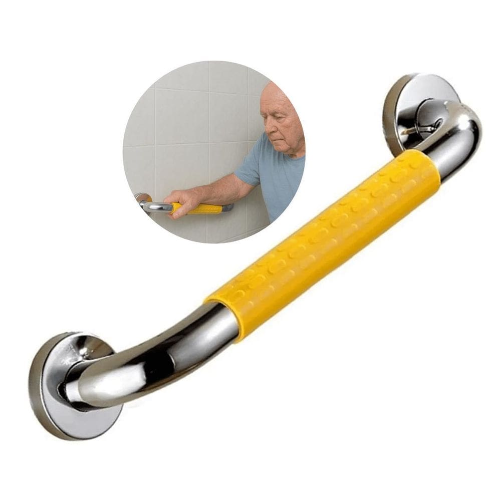 Barra Apoio Antiderrapante Alça Idosos Deficientes 40 Cm