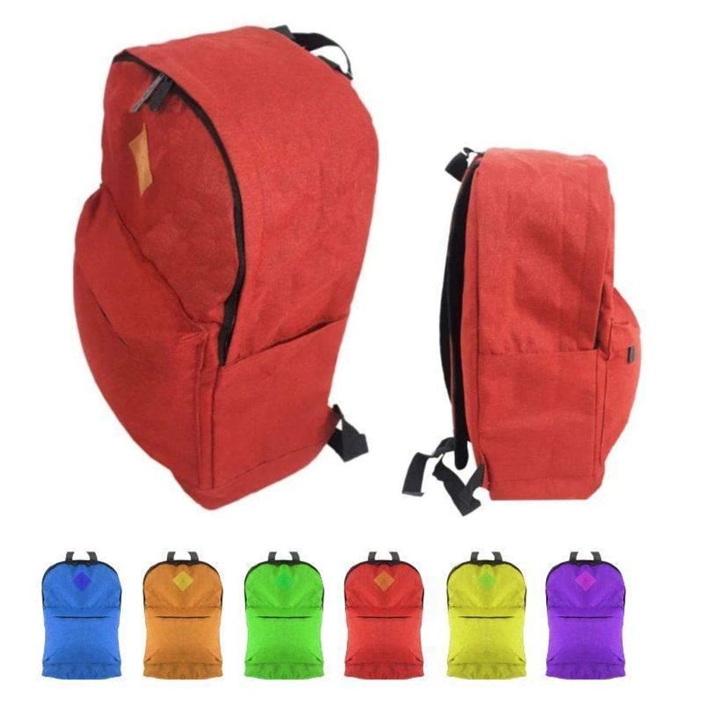 Mochila De Costas Urban Bolso Lateral Frontal Passeio Estudo