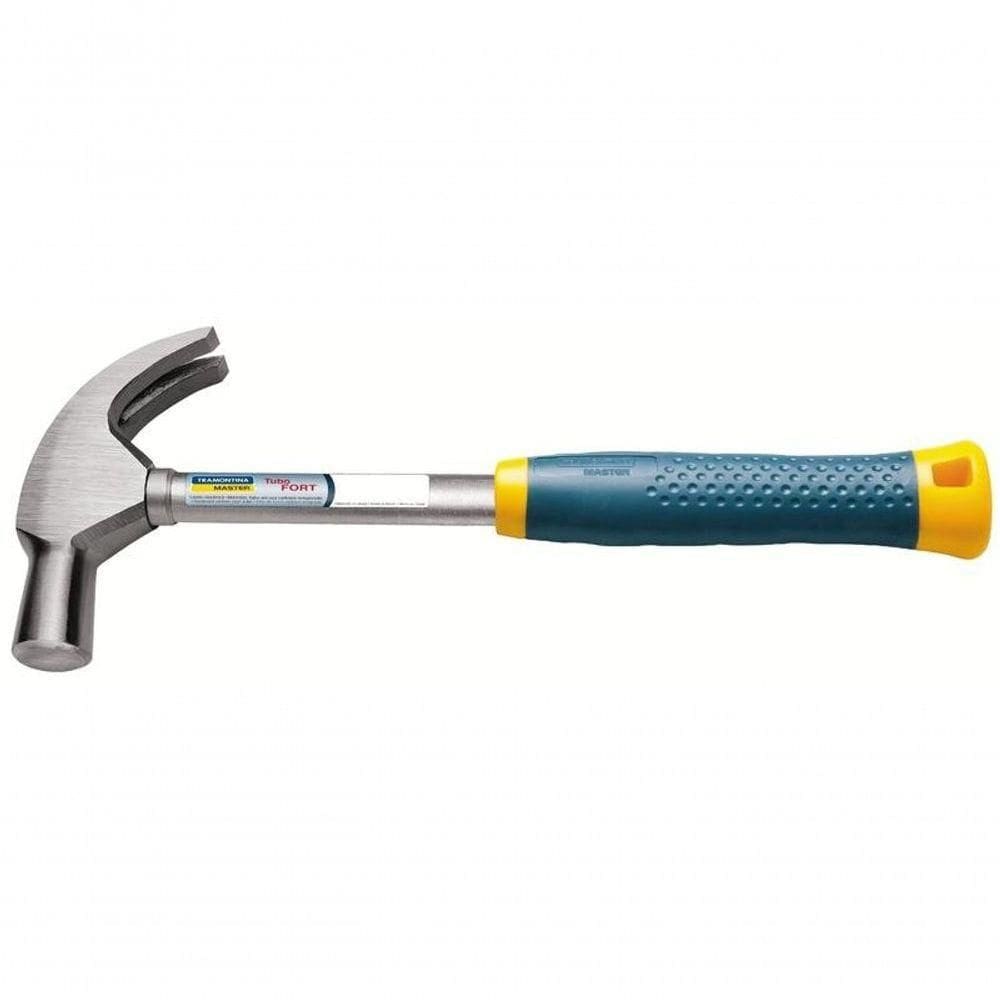 Martelo De Unha Tramontina Master Tubo Fort 27mm Com Cabo Tubular Polido