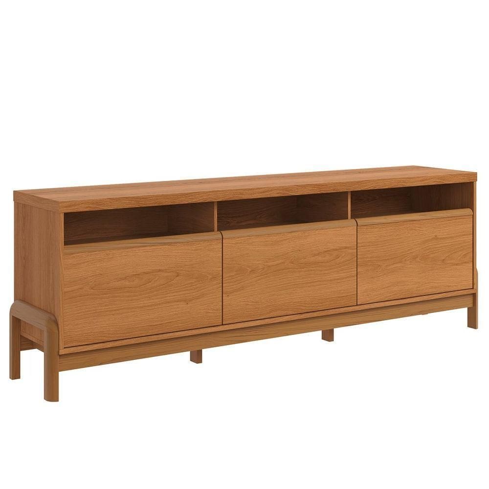 Rack Bancada Para Tv De Até 70 1 Porta 2 Gavetas 1.9 Elisa Jequitiba