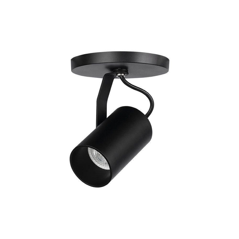 Spot De Sobrepor Com Canopla Stella Flow Mr16 Gu10 Bivolt Preto