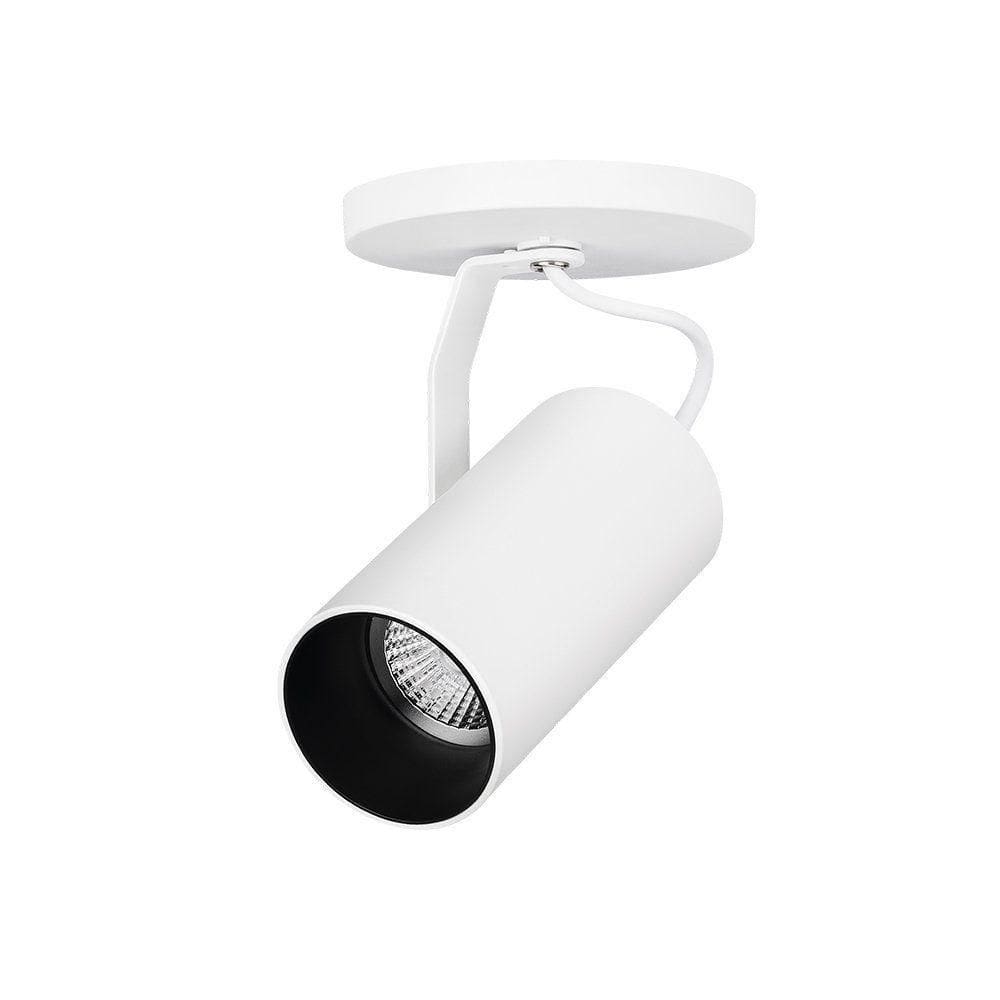 Spot De Sobrepor Com Canopla Stella Flow Par 20 E27 Bivolt Branco