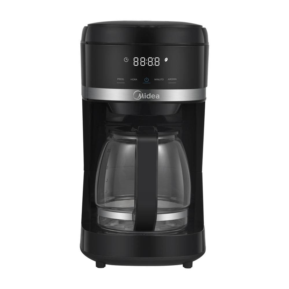 Cafeteira Elétrica Midea 1,5 Litros Digital Preta e Inox CMD15P2 220V