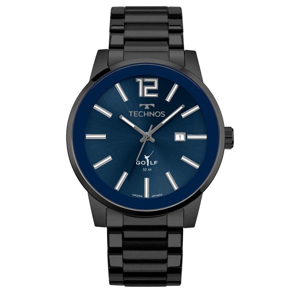 Relógio Technos Masculino Golf Grafite - 2115tvo-1f 2115tvo-1f