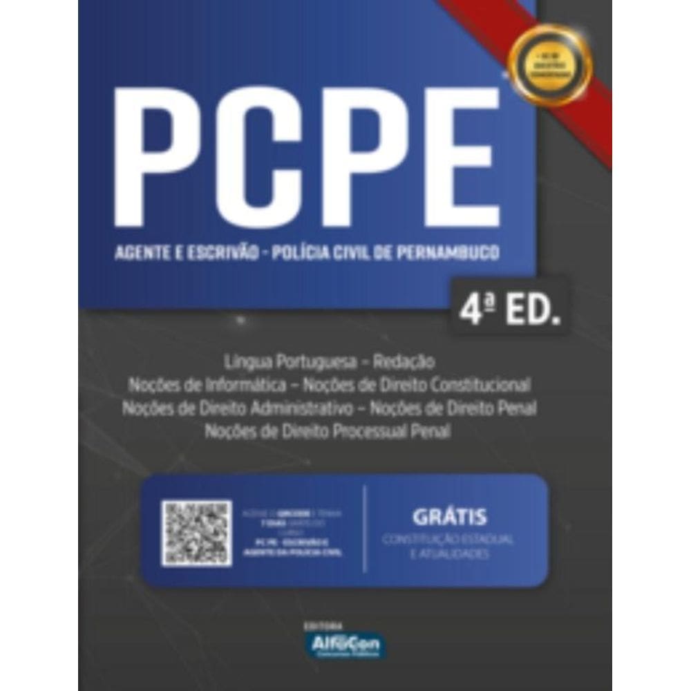 Agente E Escrivão Da Polícia Civil De Pernambuco - Pcpe