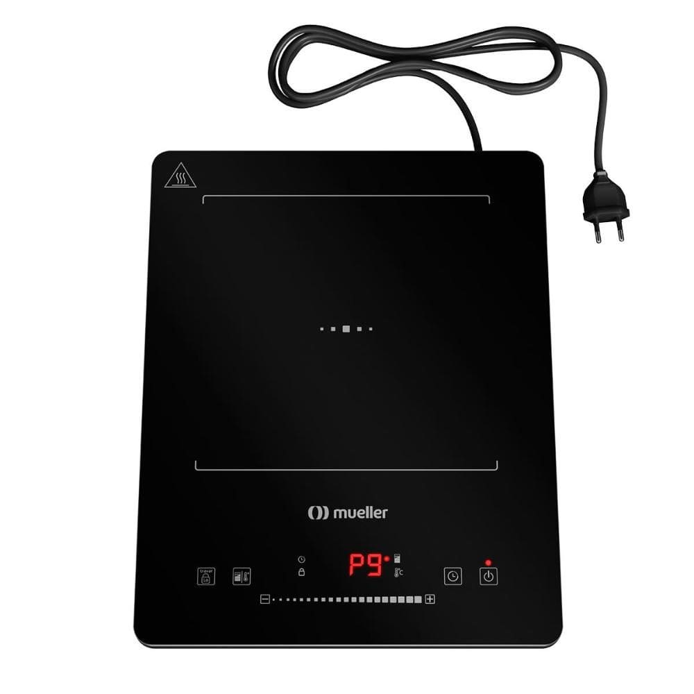 Cooktop de Indução Portátil Mueller 1 Boca MCN1BK Bivolt