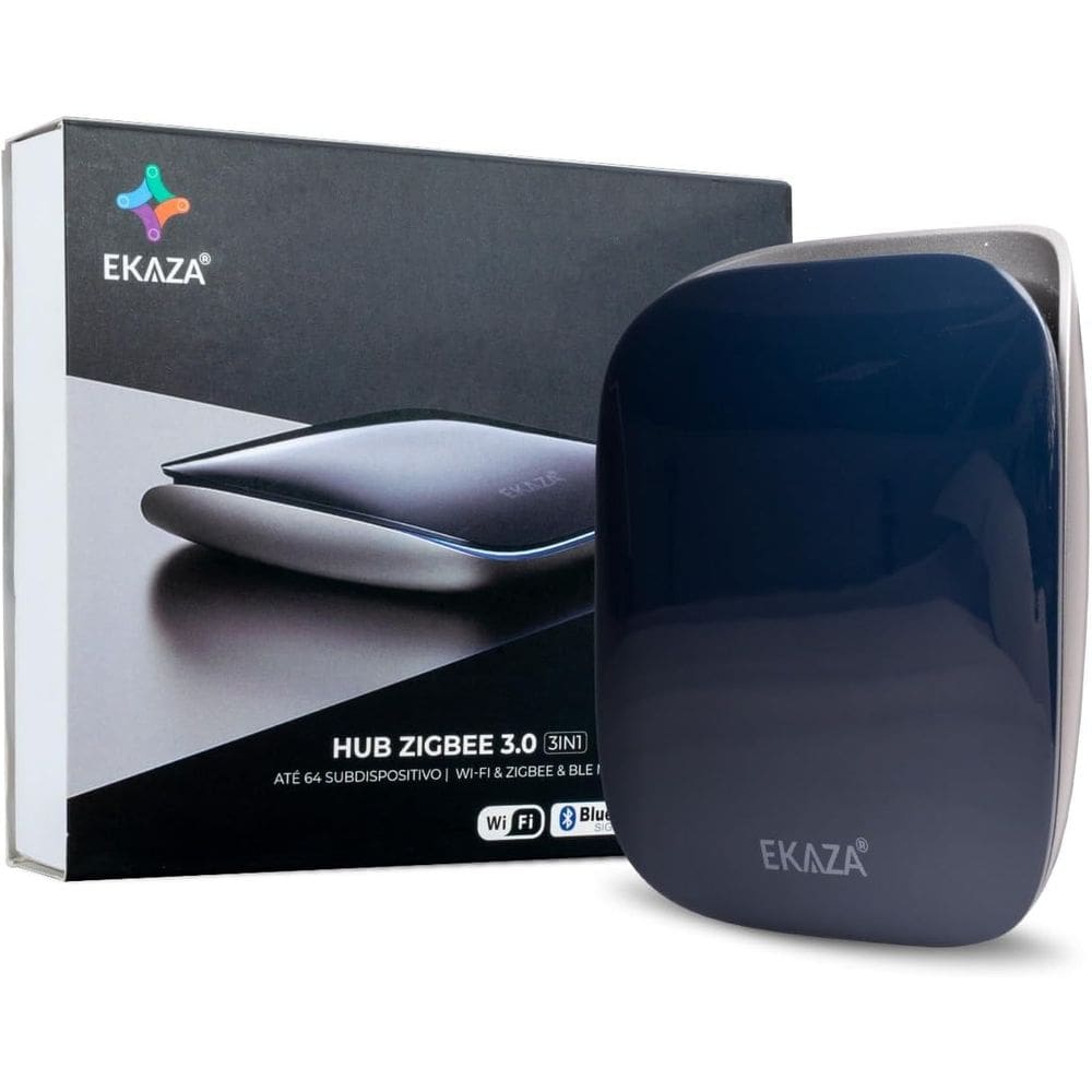 Hub Zigbee Gateway Zigbee + Wi-fi + Bluetooth Alexa Google Home Alexa Ekaza - EKAT-T3010M