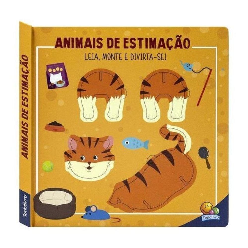 Leia, Monte E Divirta-Se! Animais De Estimação