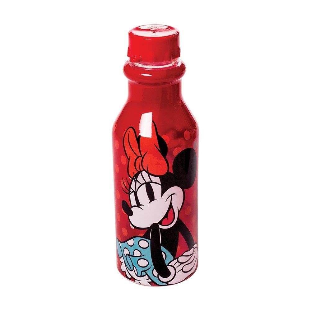 Garrafa Plasútil Retrô Minnie 500ml - Embalagem com 12 Unidades