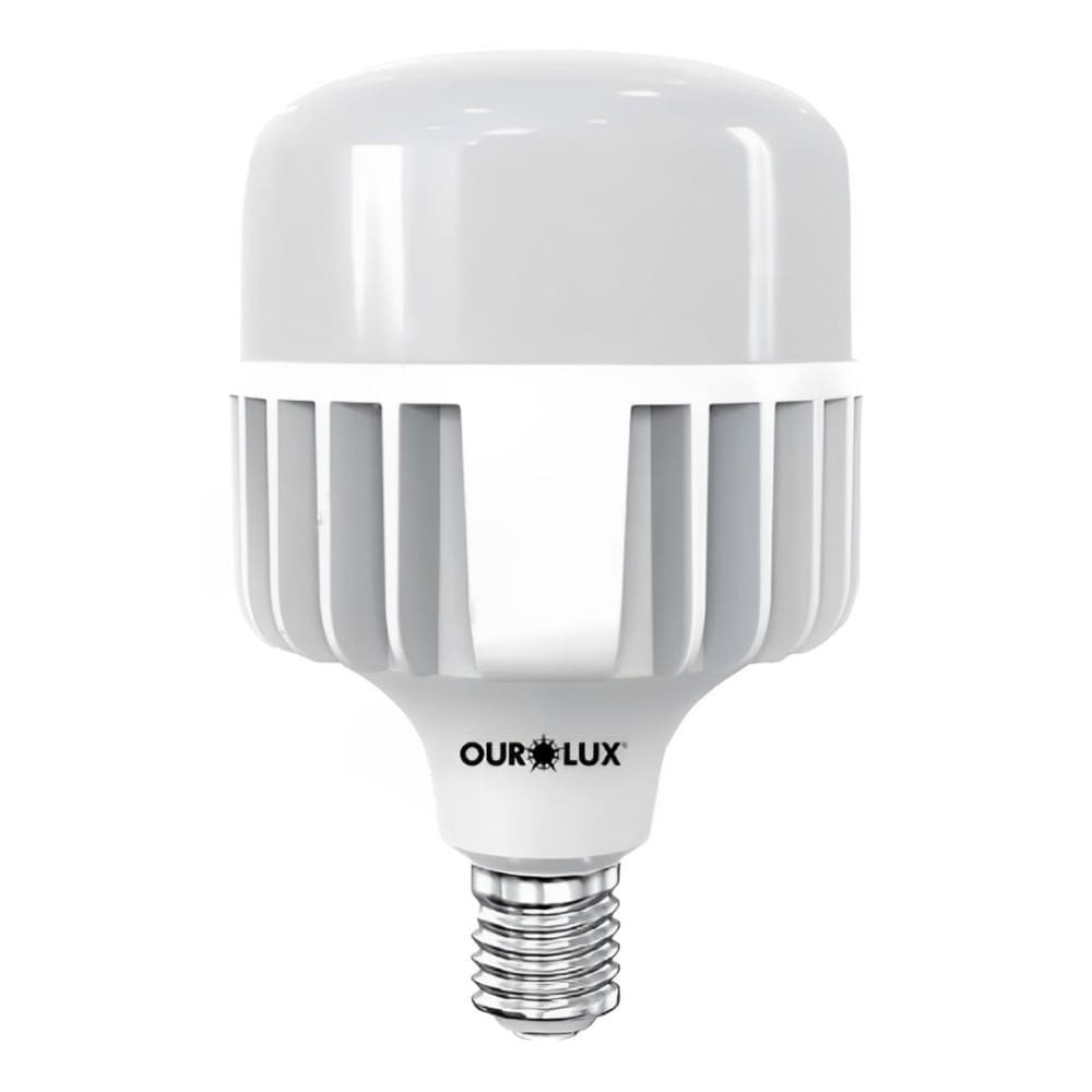 Lâmpada Super Led Alta Potência T Bivolt 100W 6500K - E27 - OUROLUX