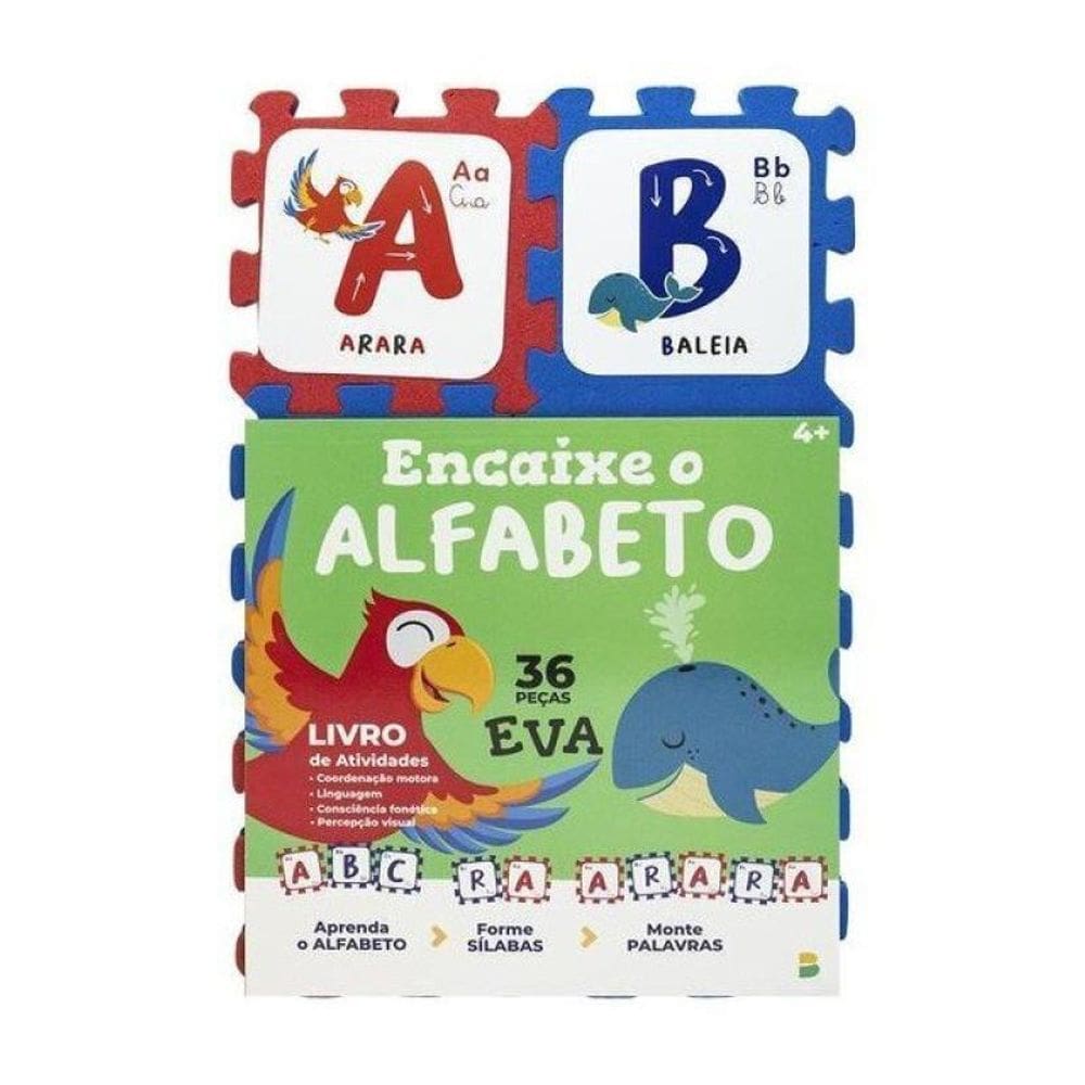 Encaixe E Aprenda Alfabeto