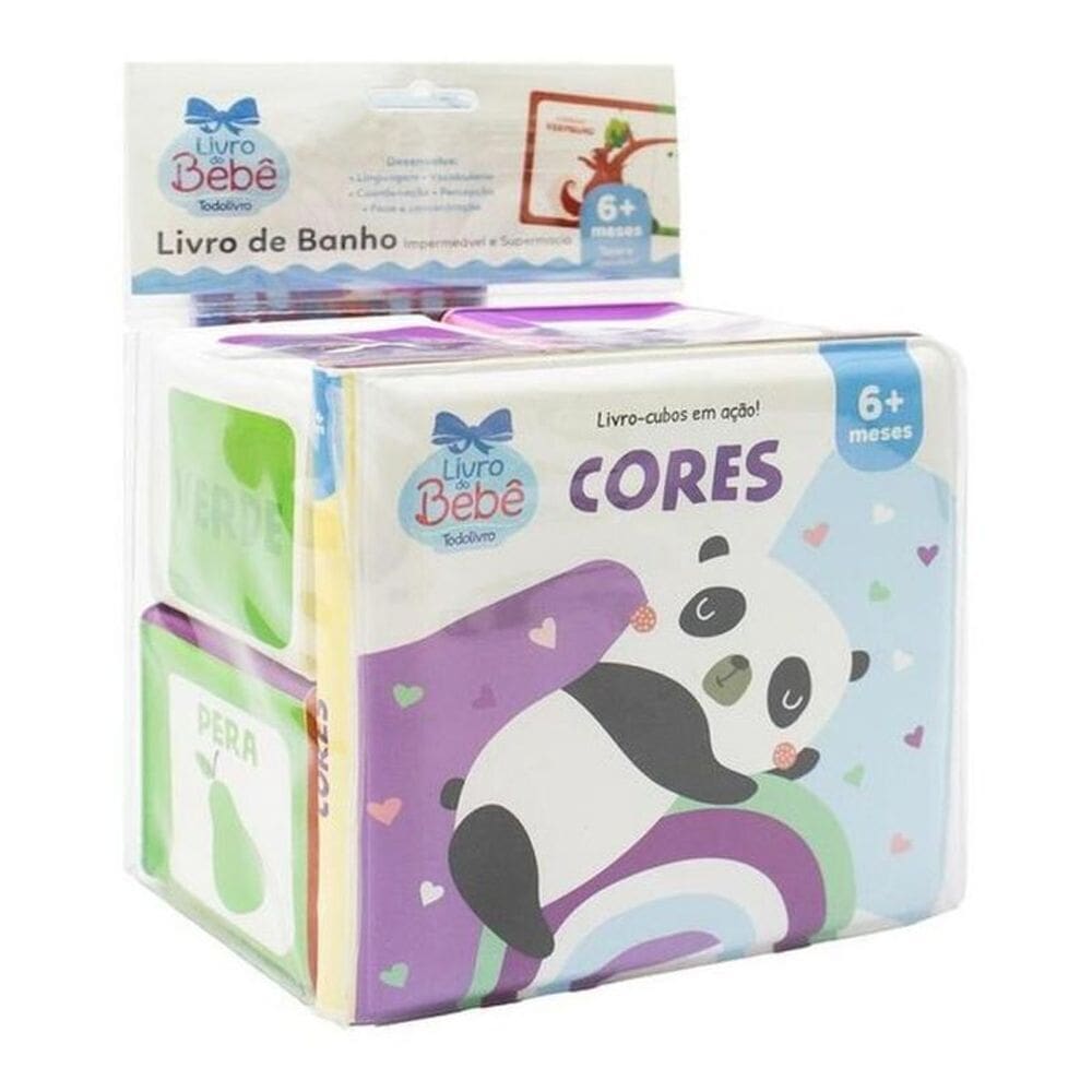 Livro-Cubos Em Ação: Cores