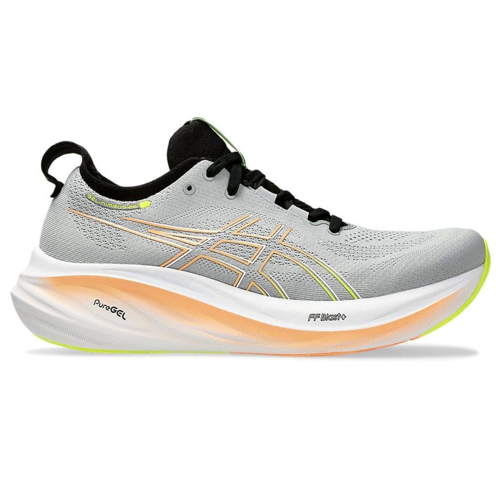 Tênis Asics Gel-Nimbus 26 Masculino - Cinza+Laranja