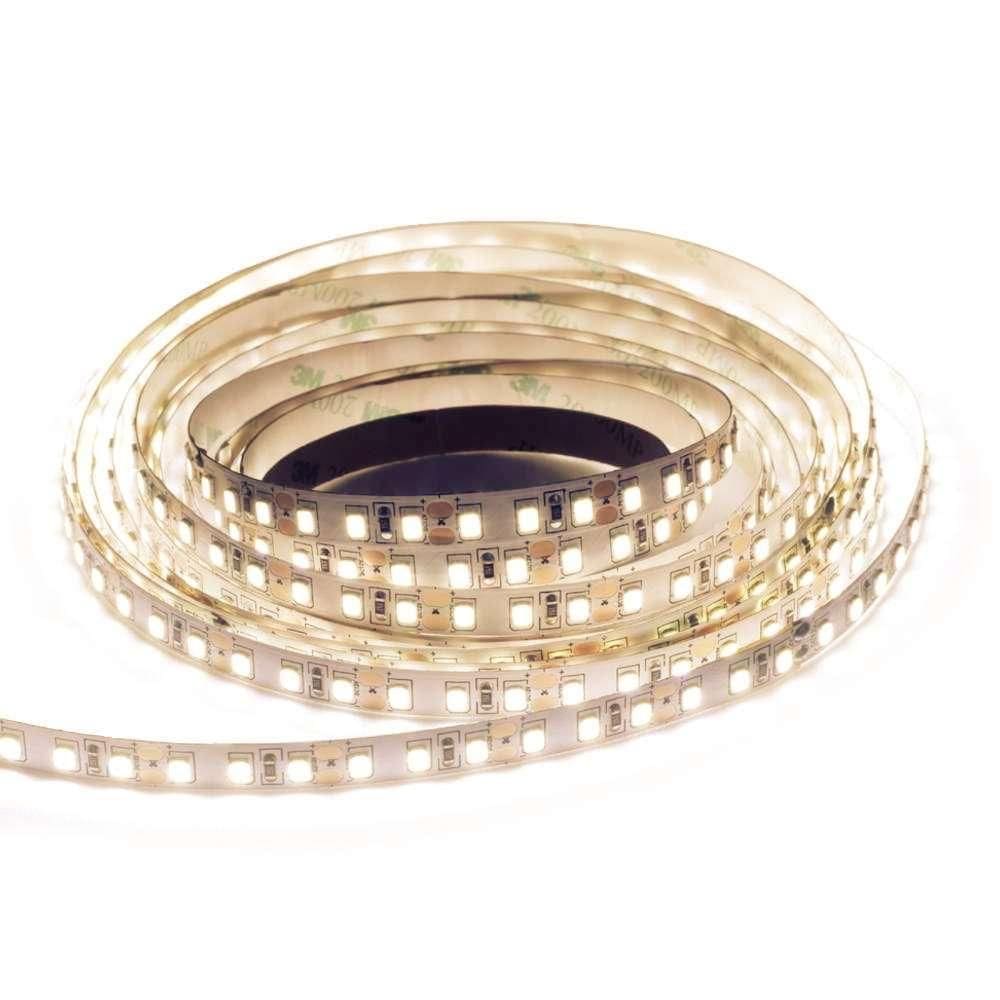 Fita Led 2835 12W/M 12V Branco Quente 4100K 5 Metros