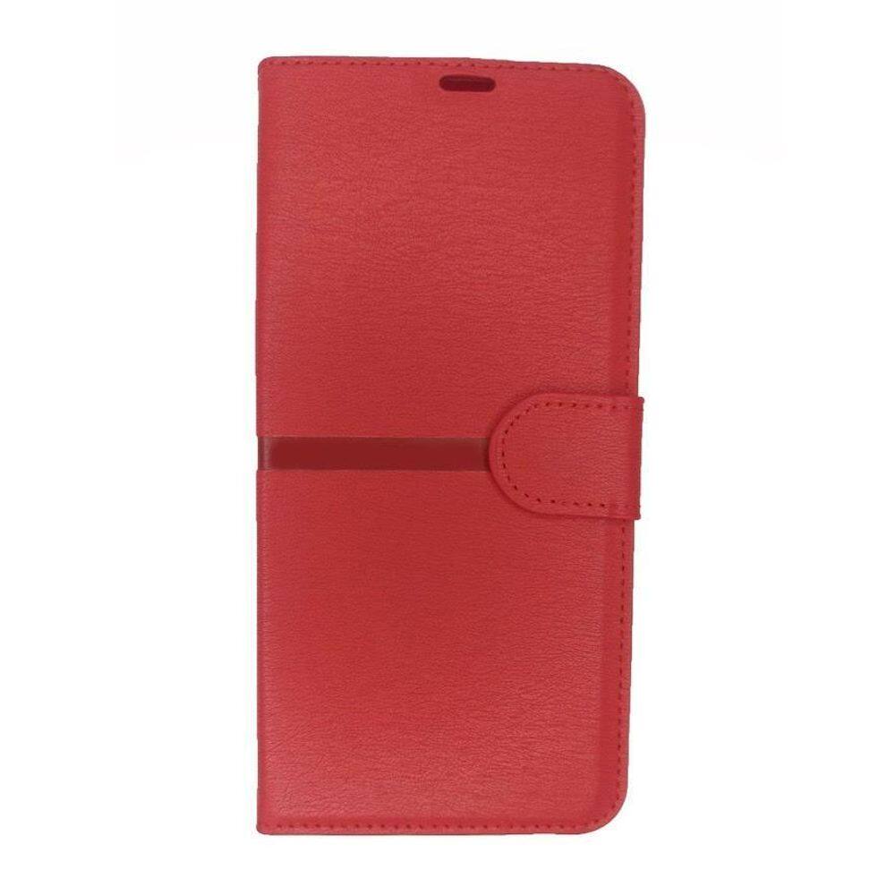 Capa Carteira Para Motorola G8 Play One Macro - Cor Vermelha