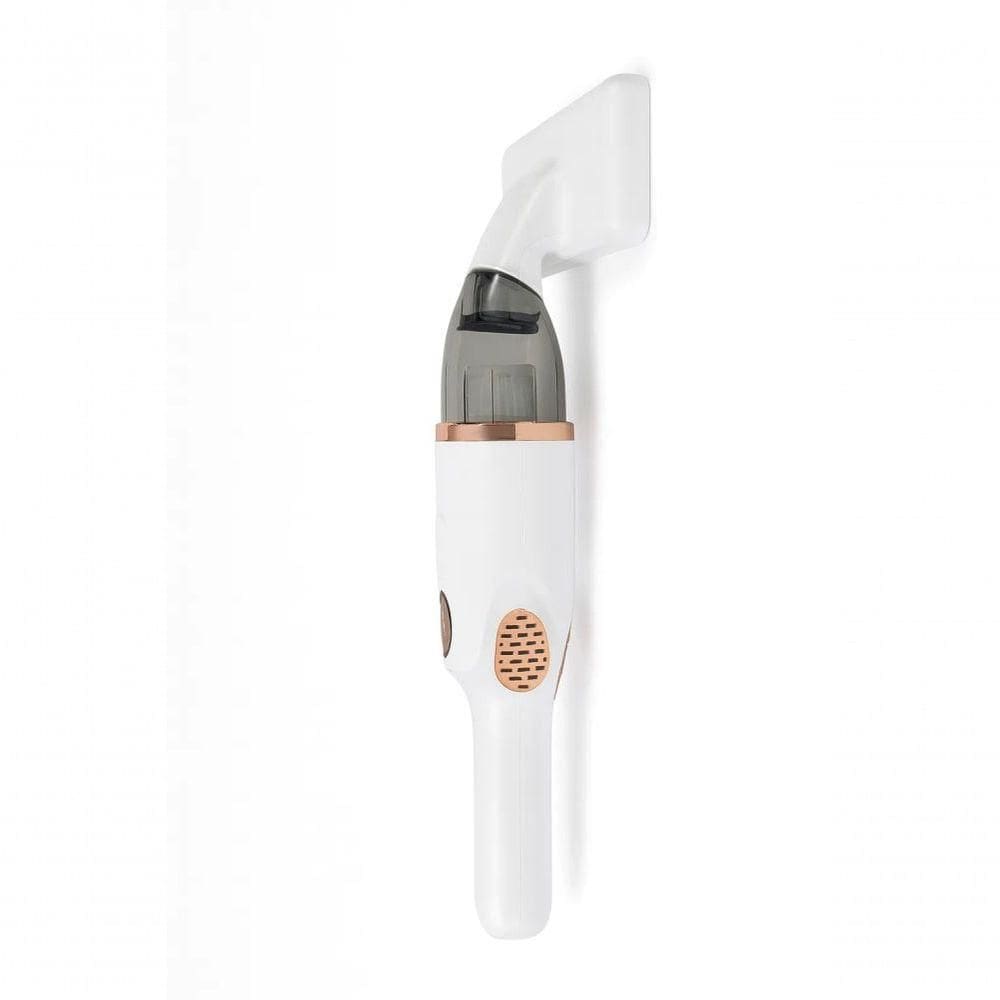 Aspirador De Pó Portátil Sem Fio – Compacto, Potente, Bateria Recarregável Para Casa, Escritório E Carro - Branco