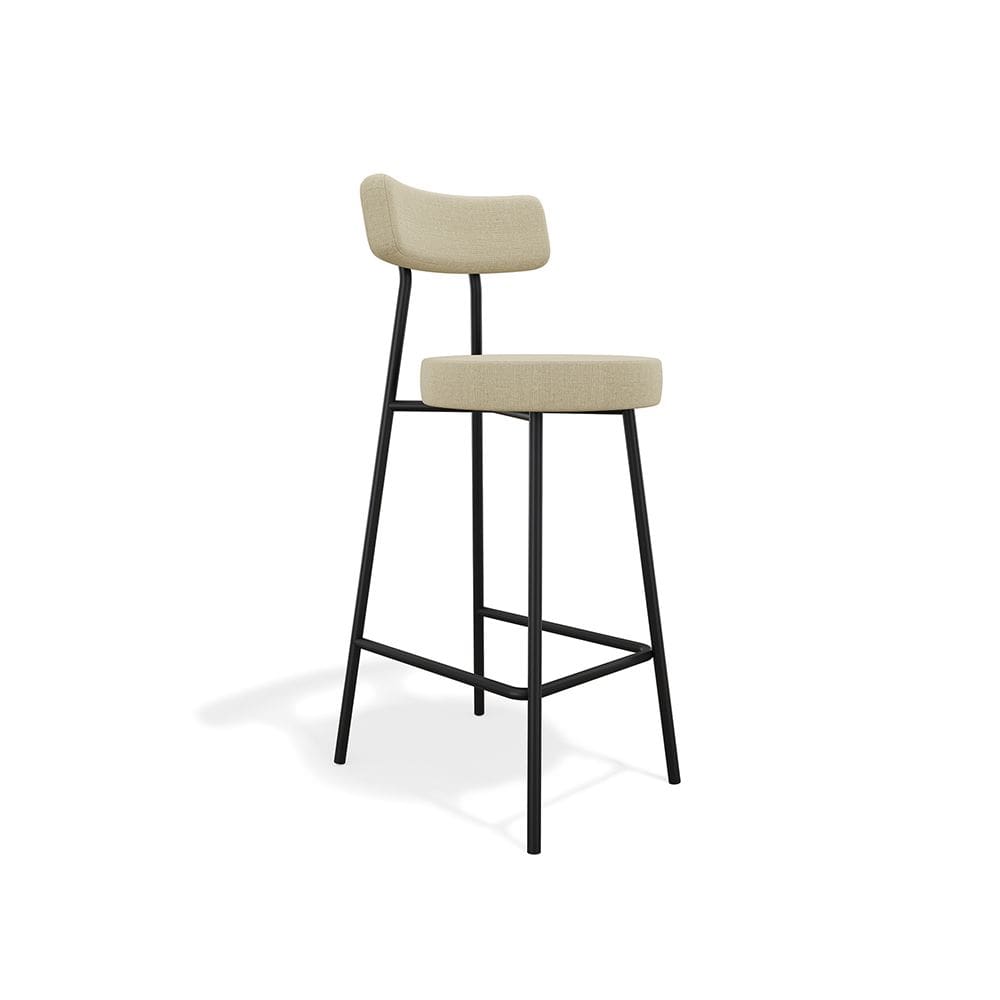 Banqueta Alta Bock Linho - SSX Multicoisas