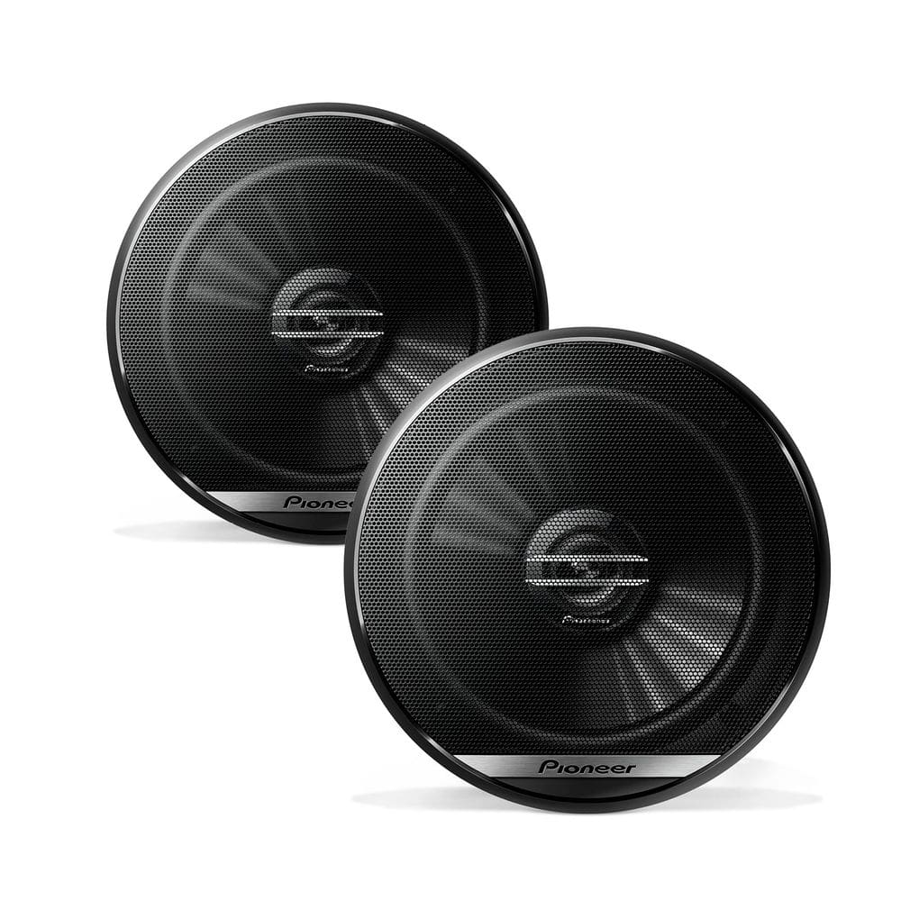 Alto-falantes de áudio automotivo Pioneer TS-G1620F de 2 vias de 6,5” de ampla variedade completa
