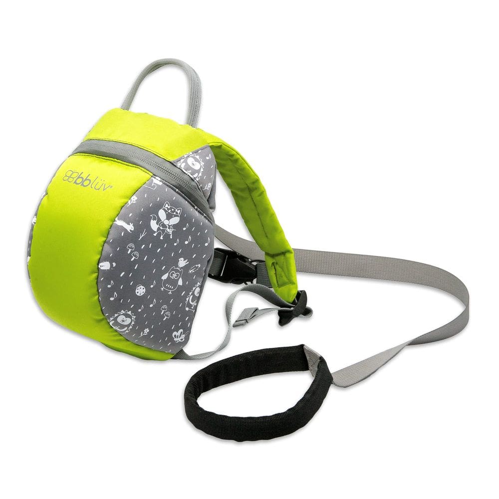 Mochila infantil bblüv Päk com rédeas ajustáveis de limão