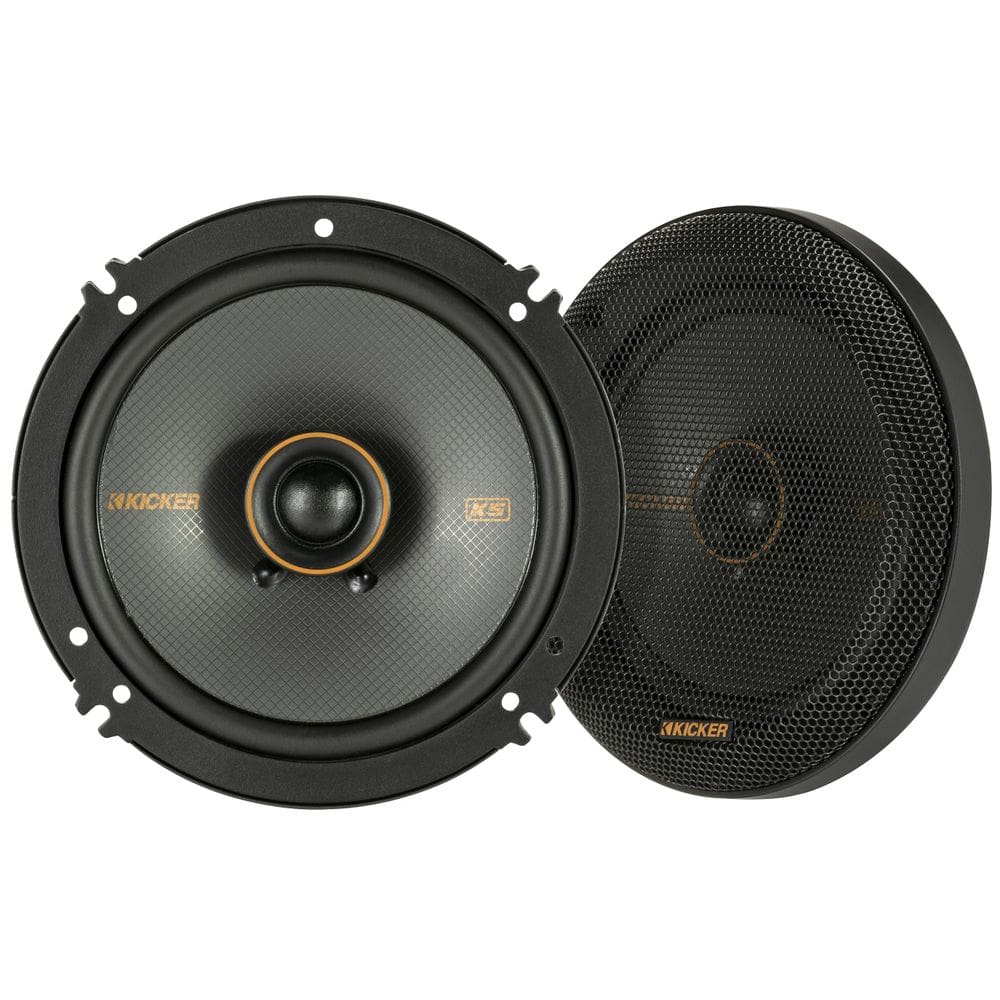 Alto-falantes coaxiais KICKER 51KSC6504 KS-Series 6,5 com 0,75 tweeters