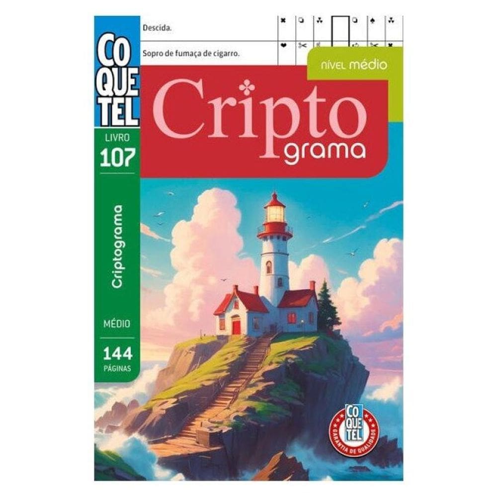 Livro Coquetel Criptograma 107
