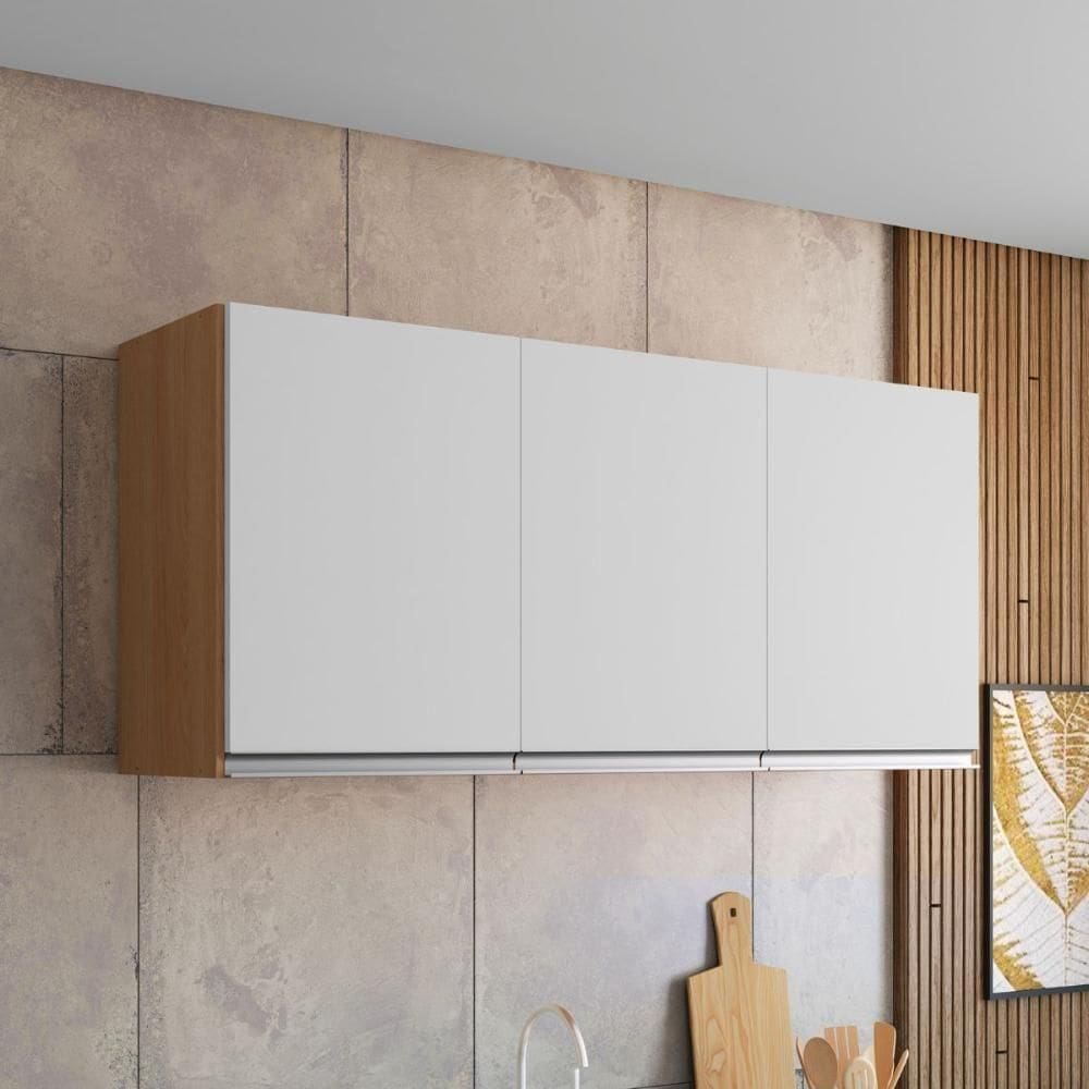 Armario Aereo Texas 3pts 1,20m Amedoa Preto