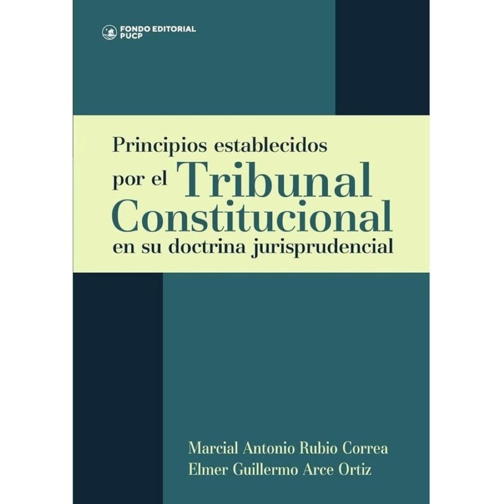 Principios establecidos por el tribunal constitucional en su doctrina jurisprudencial  - Espanhol