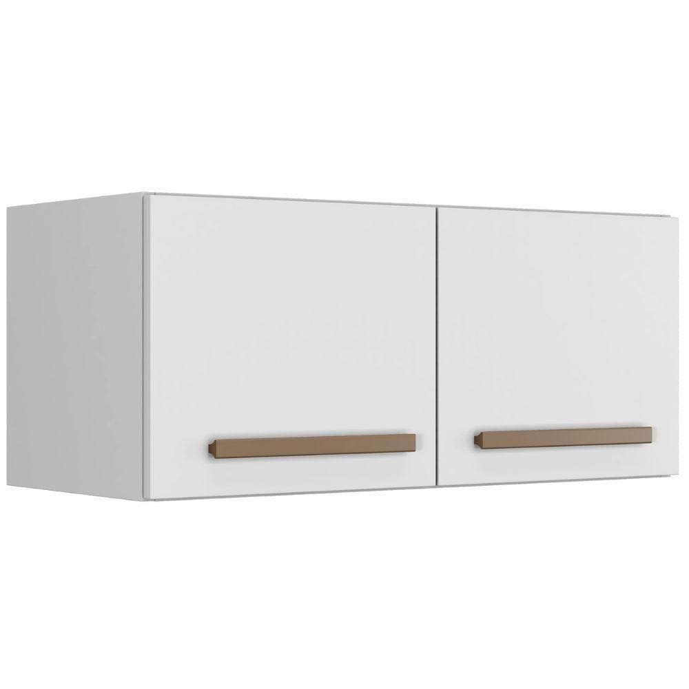 Armário Aéreo Turqueza 2 Portas Branco Arte Móveis