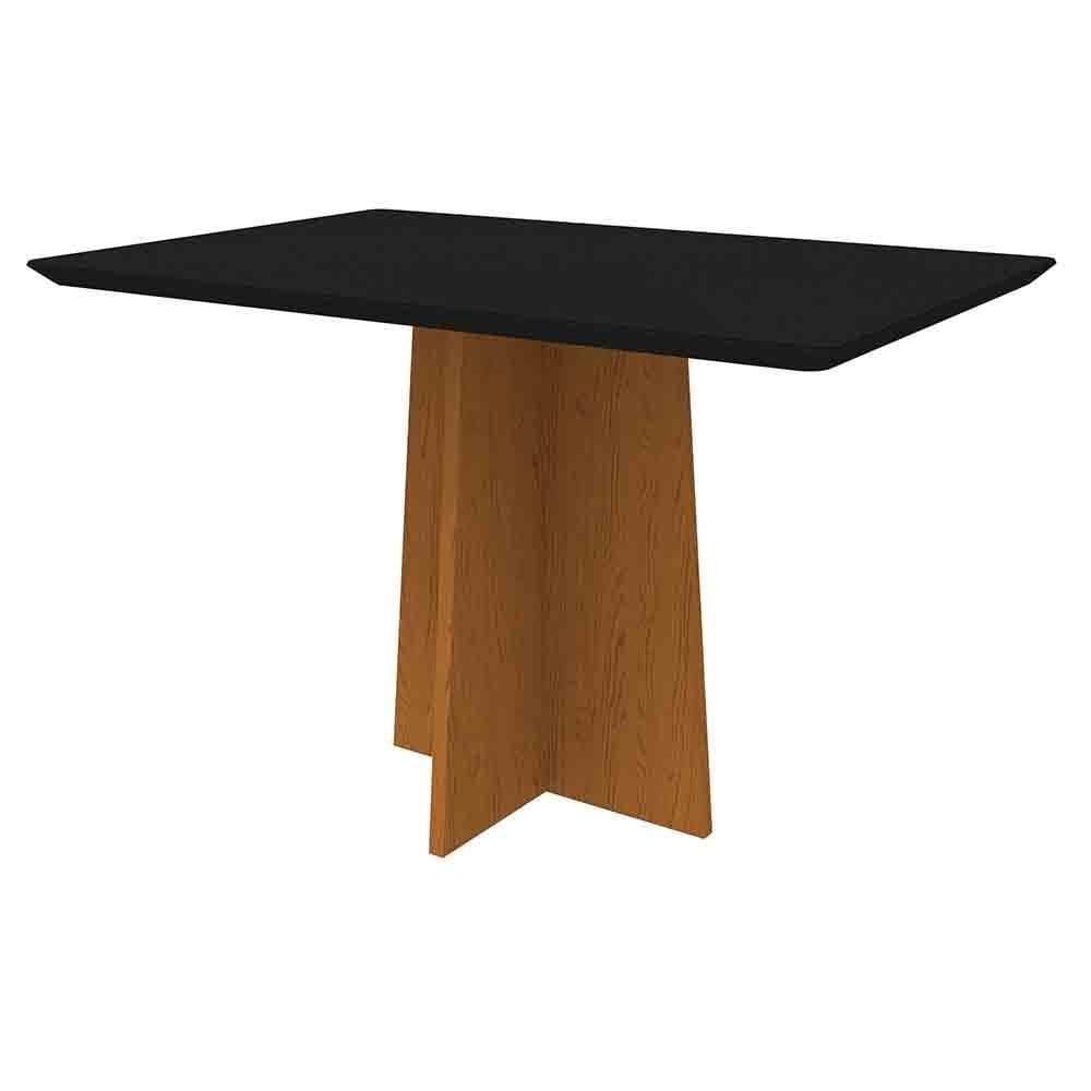 Mesa Anitta 120X80Cm - Ypê/Preto