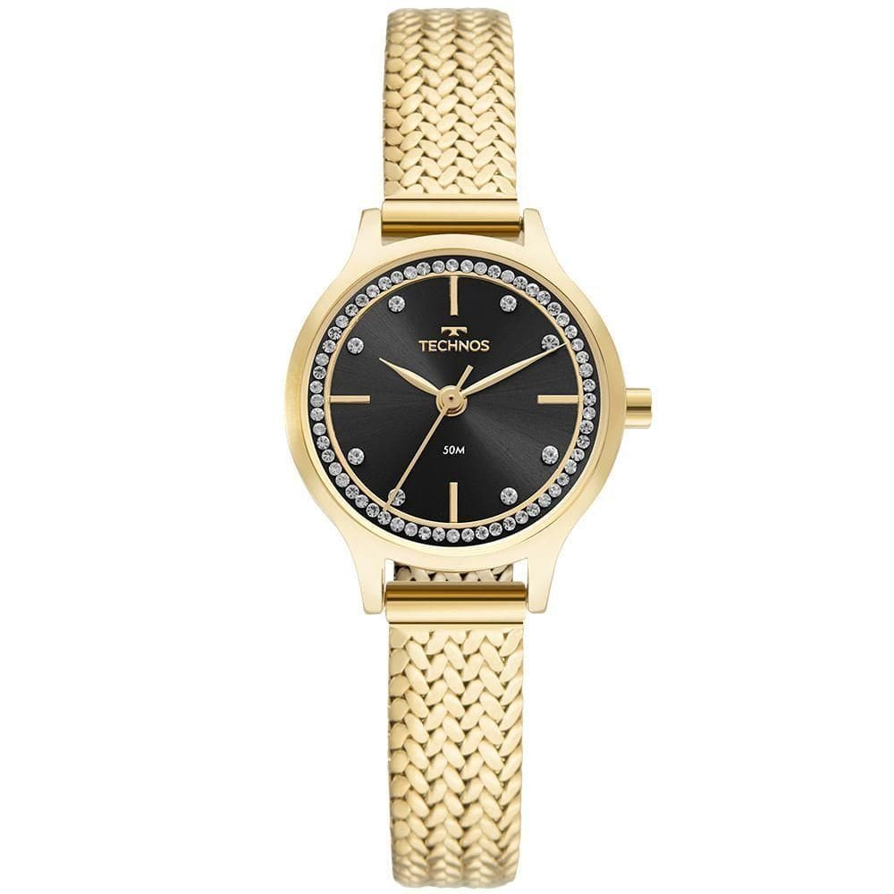 Relógio Technos Feminino Mini Dourado - Gl30fr-1p Gl30fr-1p