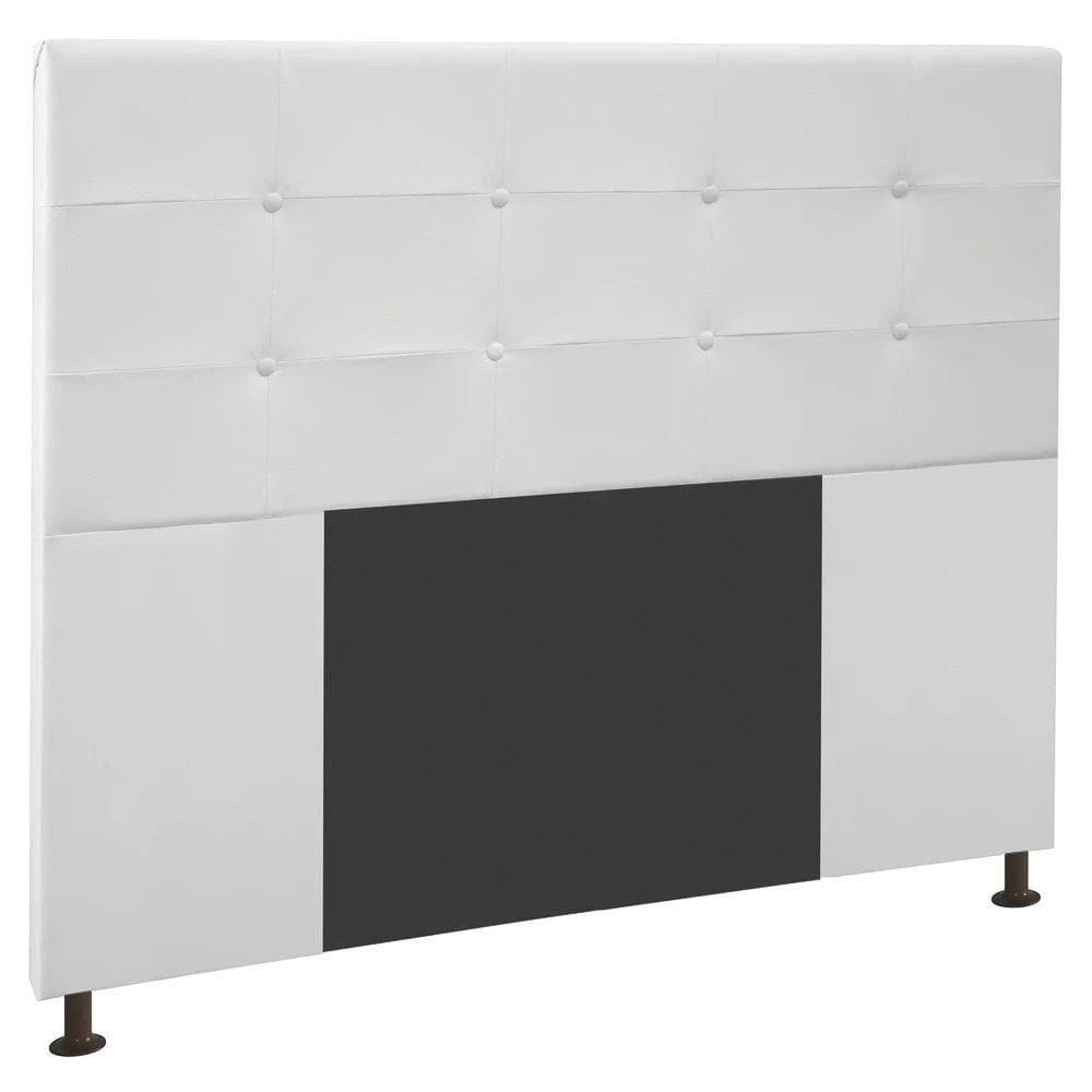 Cabeceira Casal 1,40m Zurique Corano - Pallazio Cor Branco