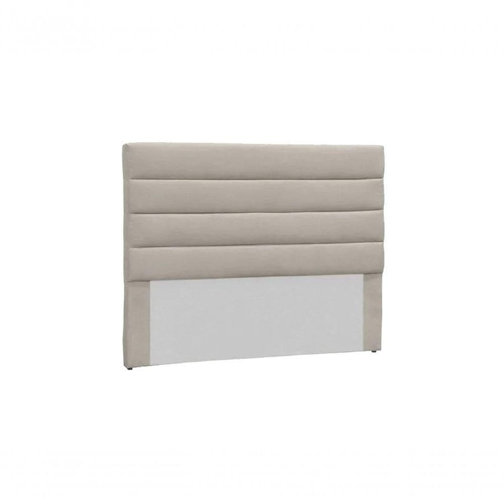 Cabeceira Estofada Cama Box Casal 160cm Berlin - Mhs Bege